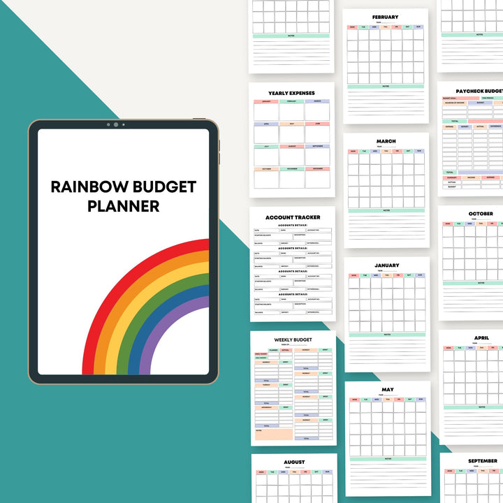 Rainbow Budget Planner
