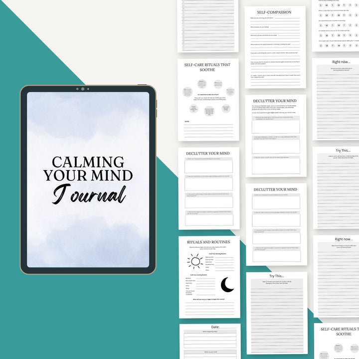 Calming Your Mind Journal - creazives