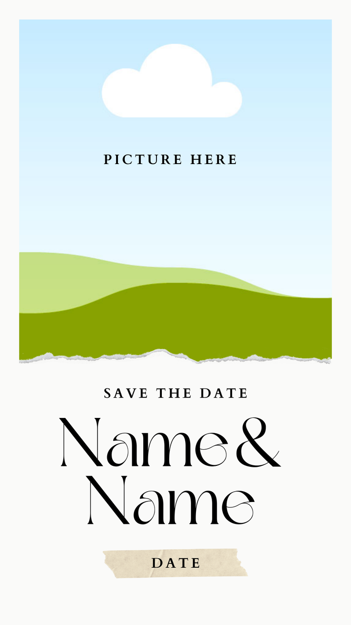 Save The Date Post - Image Personalized - creazives