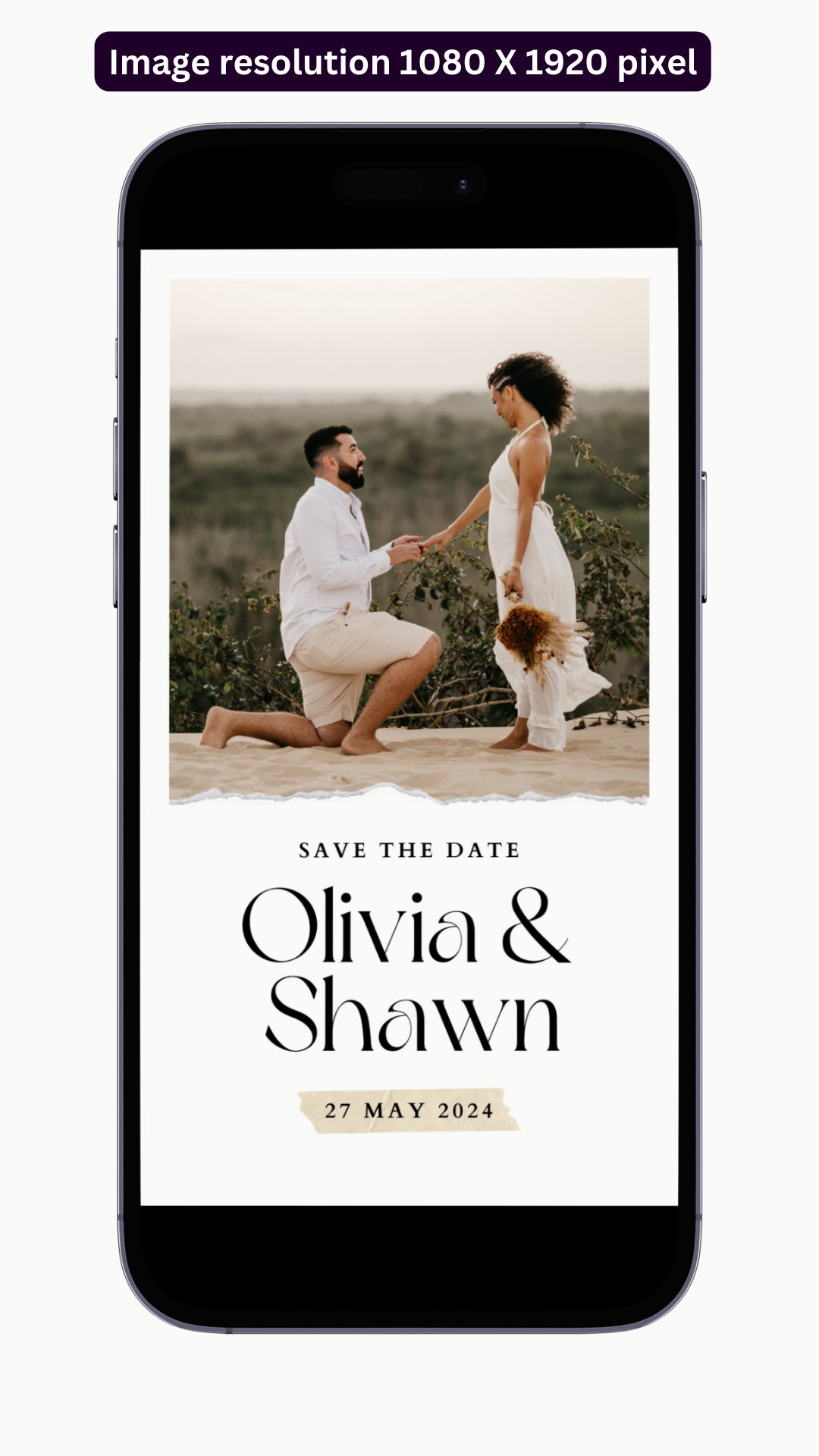 Save The Date Post - Image Personalized - creazives