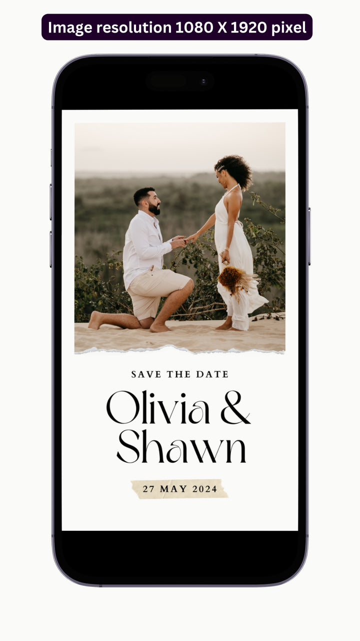 Save The Date Post - Image Personalized - creazives