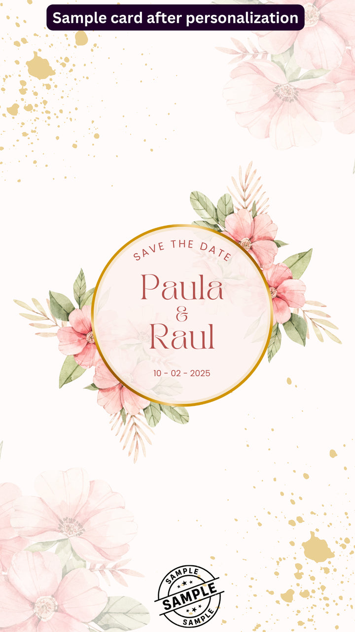 Save The Date Post - Image Personalized - creazives