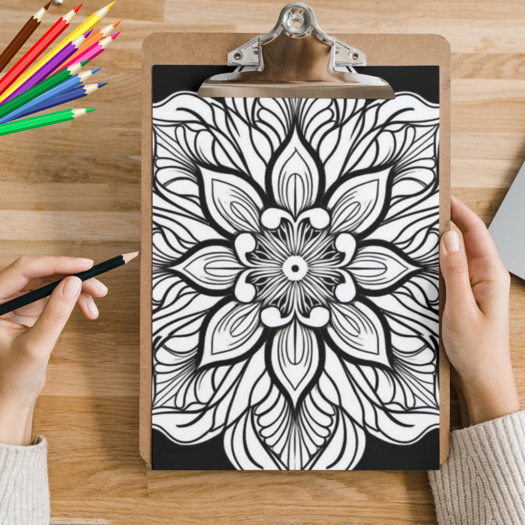 Mandela Coloring Page - Classic 48 - creazives