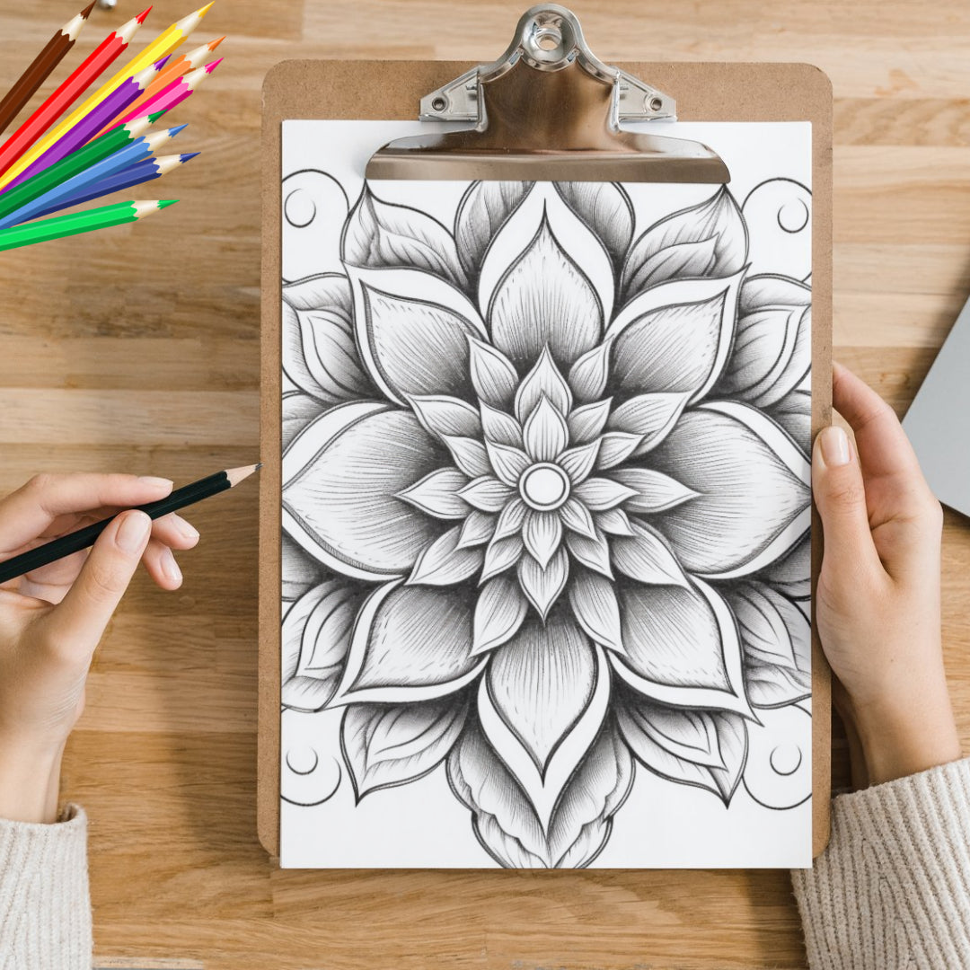 Mandela Coloring Page - Classic 49 - creazives