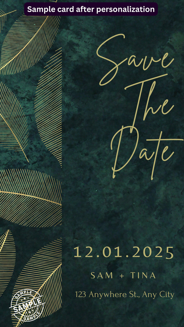 Save The Date Post - Image Personalized - creazives