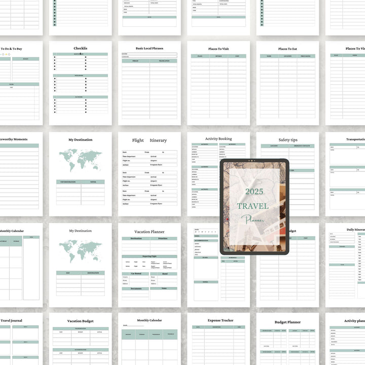 2025 TRAVEL PLANNER - creazives