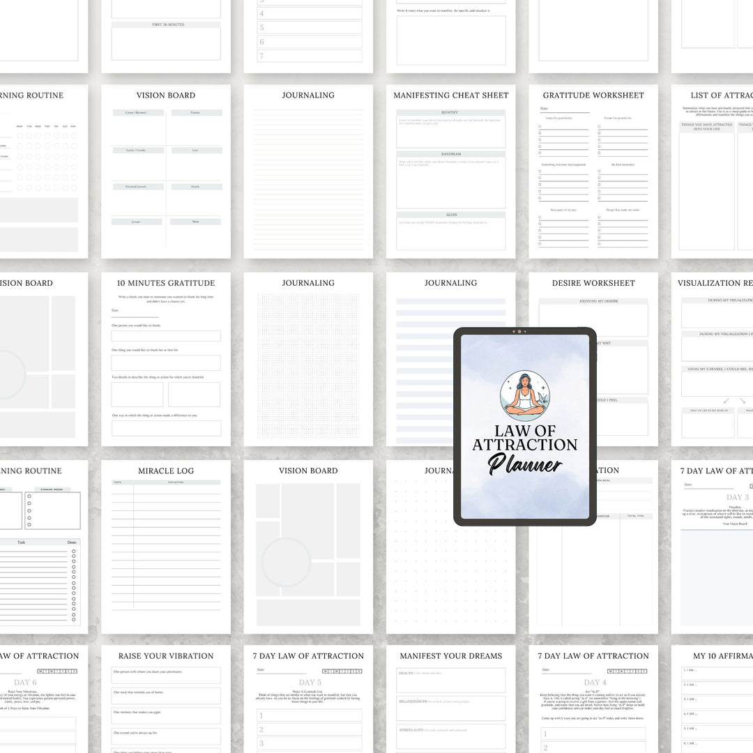 Law of Attraction Planner - creazives
