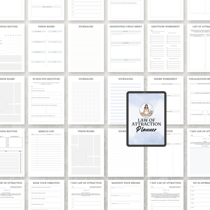 Law of Attraction Planner - creazives