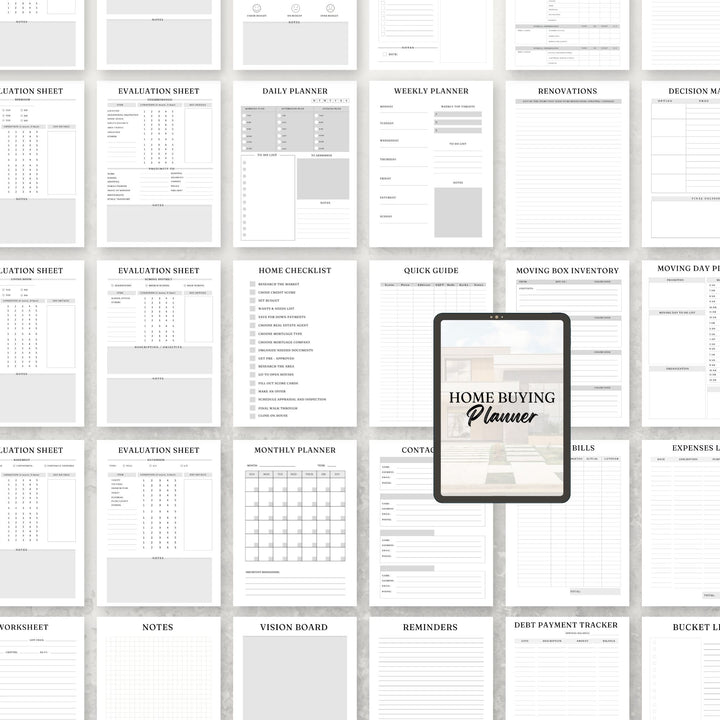 Home Buying Planner - creazives