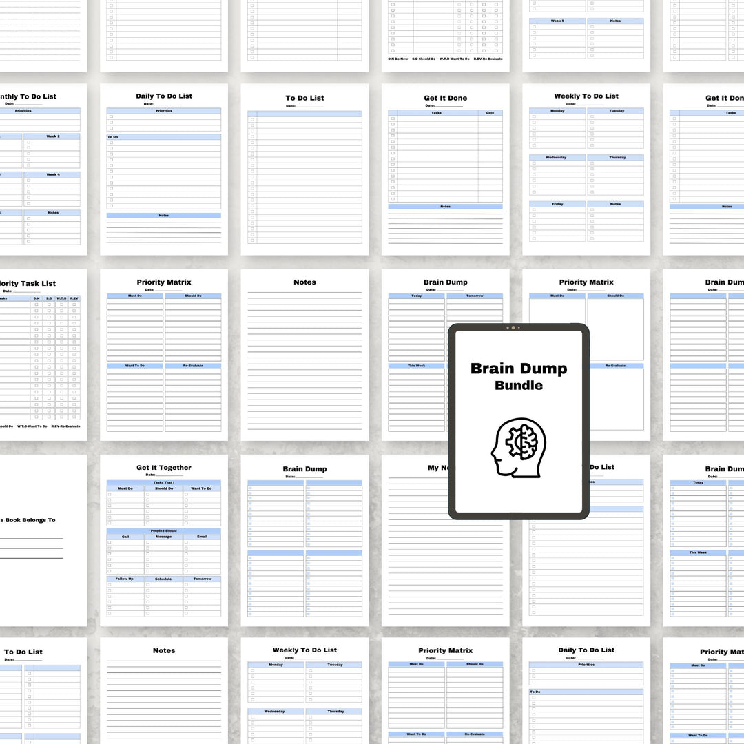 Brain Dump Bundle - creazives
