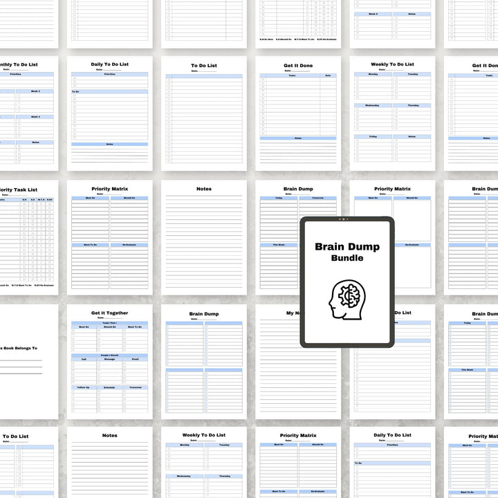 Brain Dump Bundle - creazives