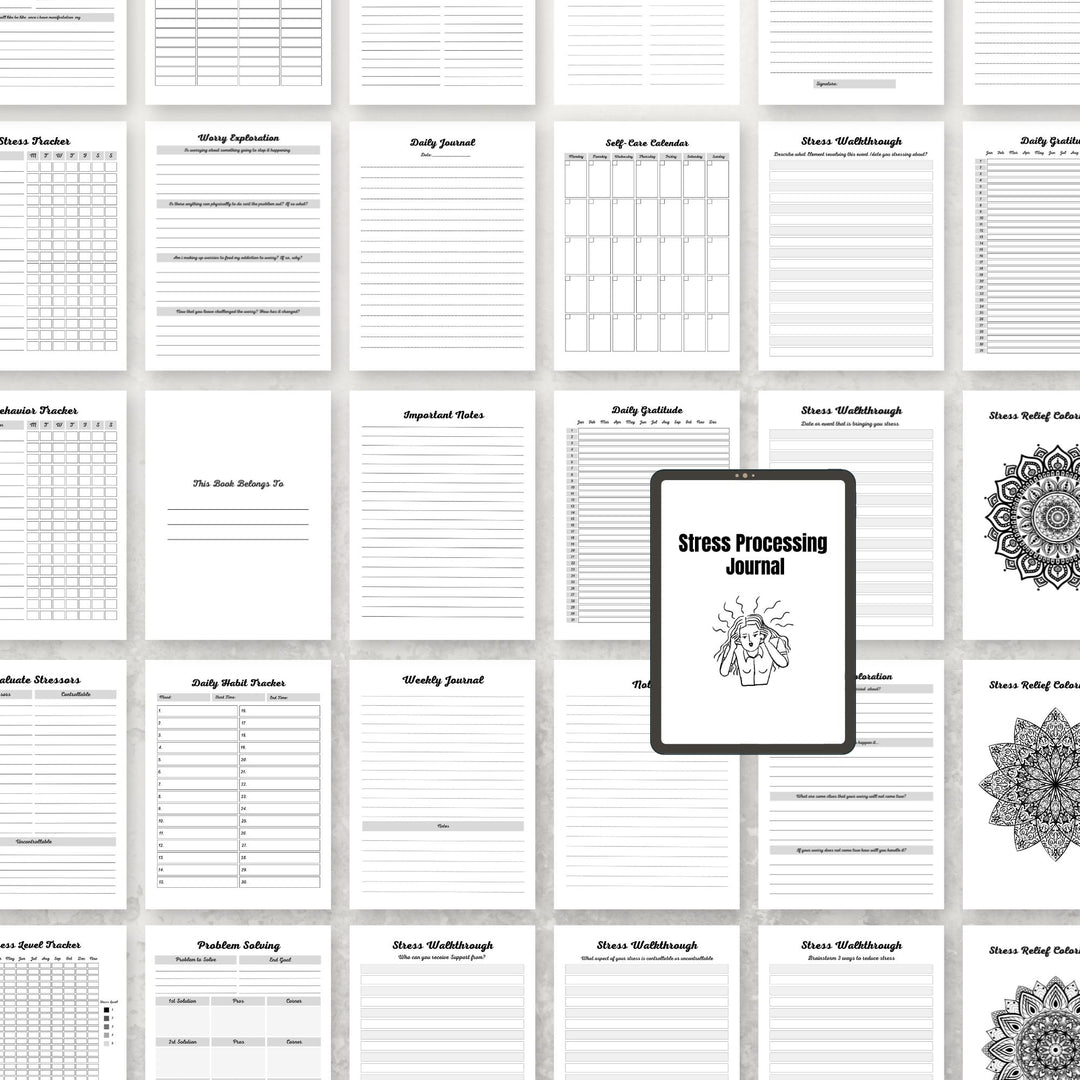 Stress Processing Journal - creazives