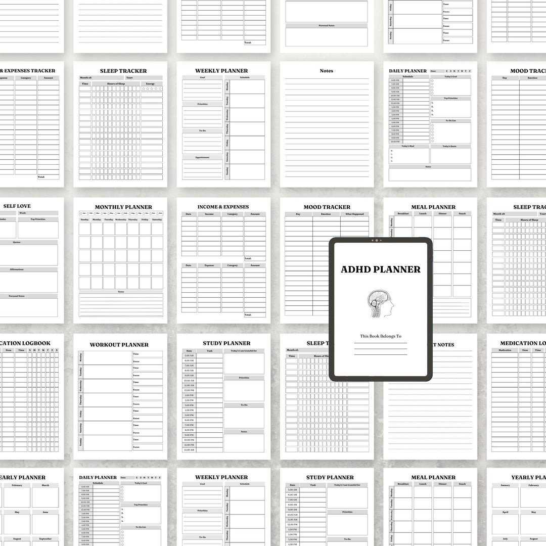 ADHD PLANNER - creazives