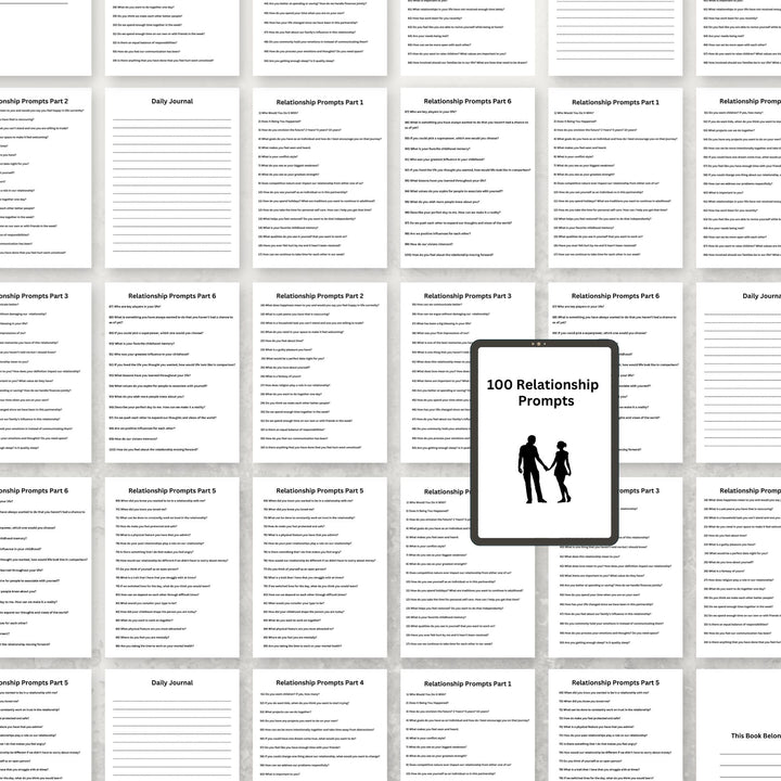 100 Relationship Prompts - creazives