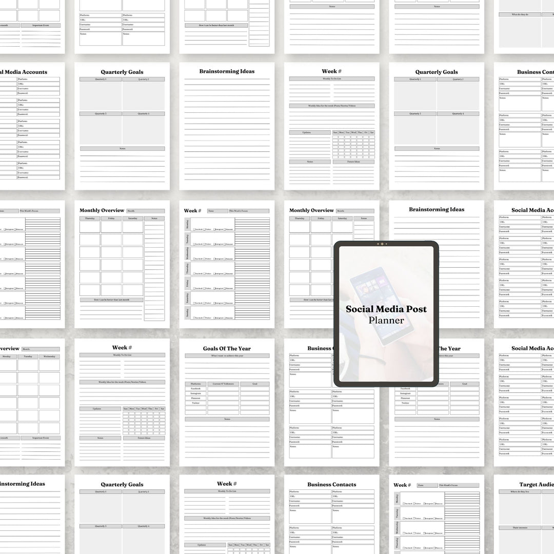 Social Media Post Planner