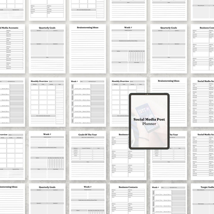 Social Media Post Planner