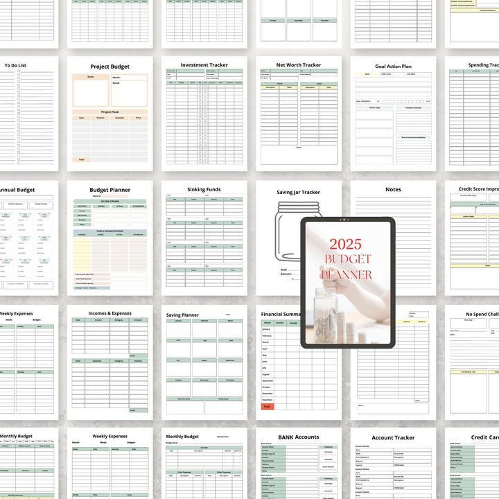 2025 BUDGET PLANNER - creazives