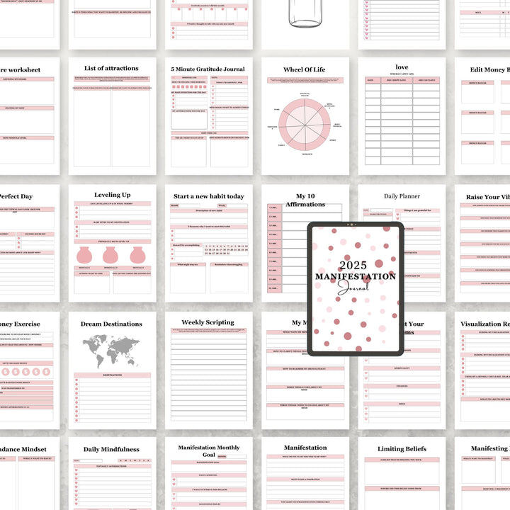 2025 MANIFESTATION JOURNAL - creazives