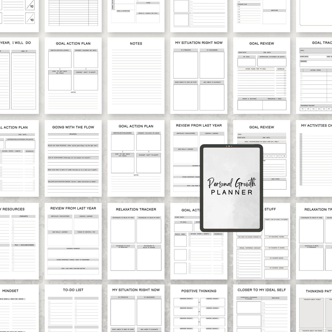 Personal Growth Planner - creazives