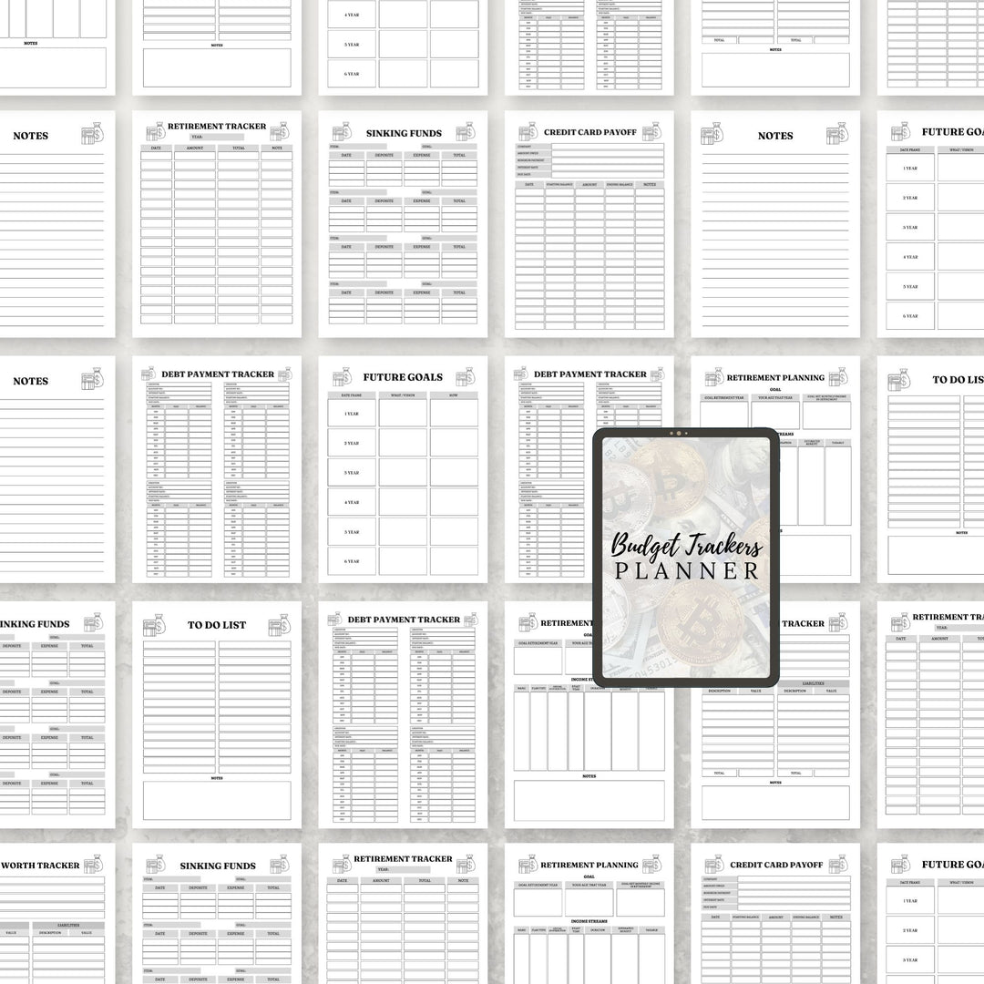Budget Trackers Planner