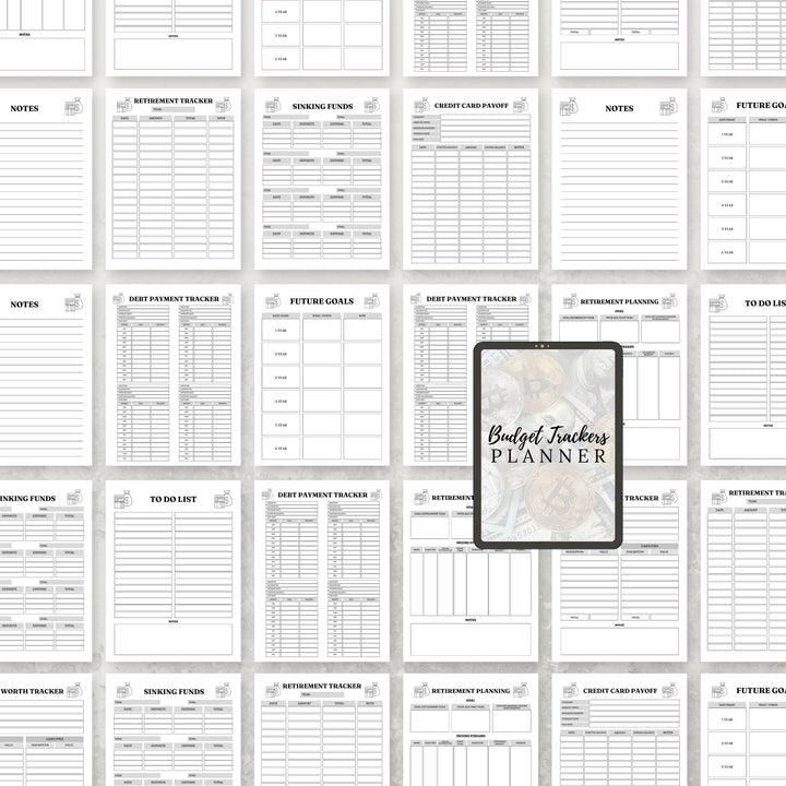 Budget Trackers Planner