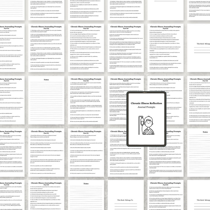 Chronic Illness Reflection Journal Prompts - creazives