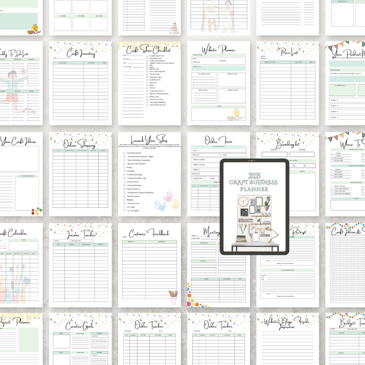 2025 CRAFT BUSINESS PLANNER - creazives