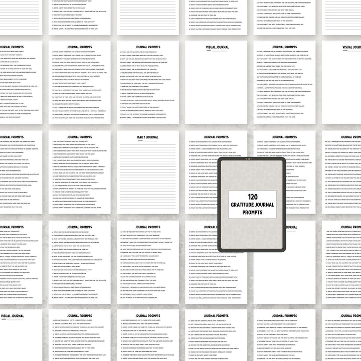 120 Gratitude Journal Prompts - creazives