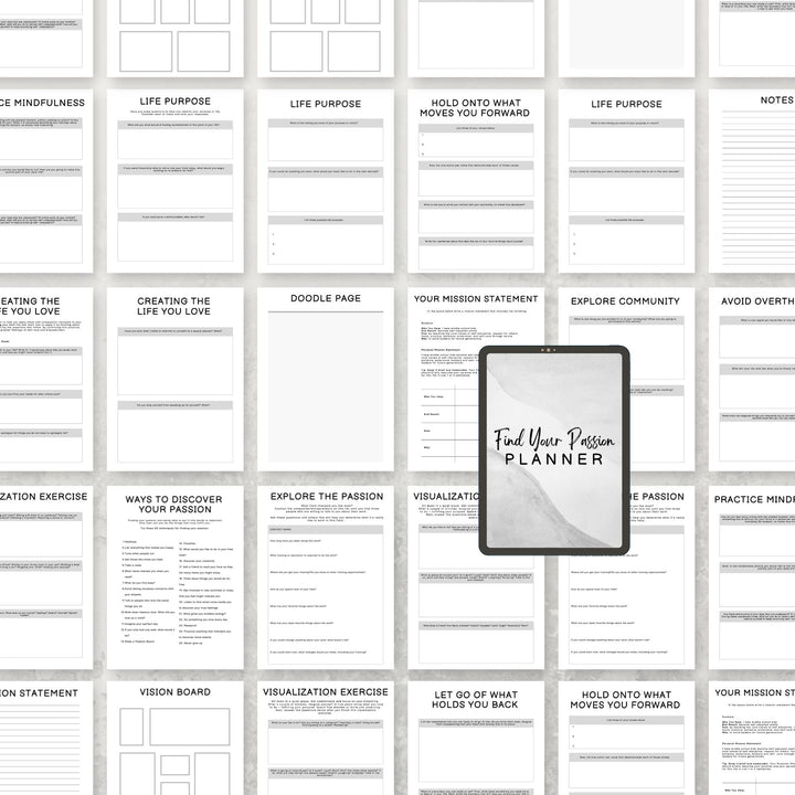 Find your Passion Planner - creazives