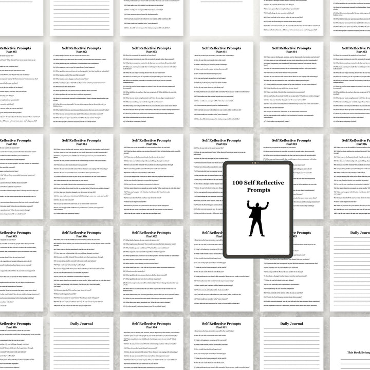 100 Self Reflective Prompts - creazives