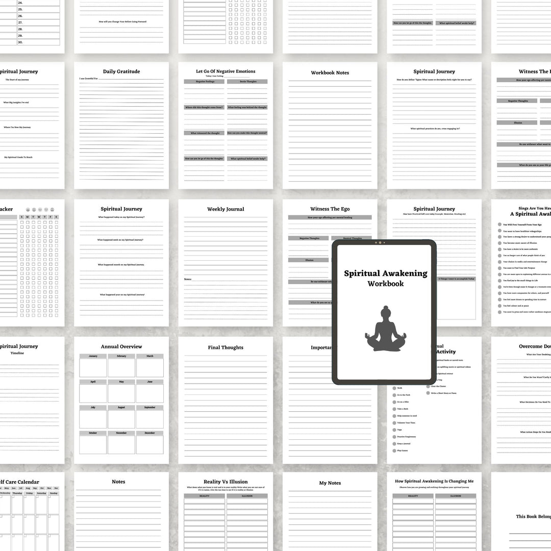 Spiritual Awakening Workbook - creazives