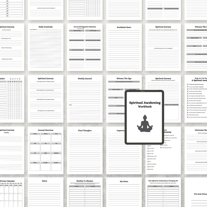 Spiritual Awakening Workbook - creazives