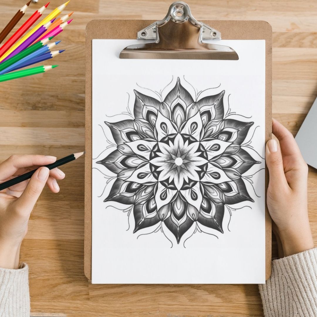 Mandela Coloring Page - Classic - creazives