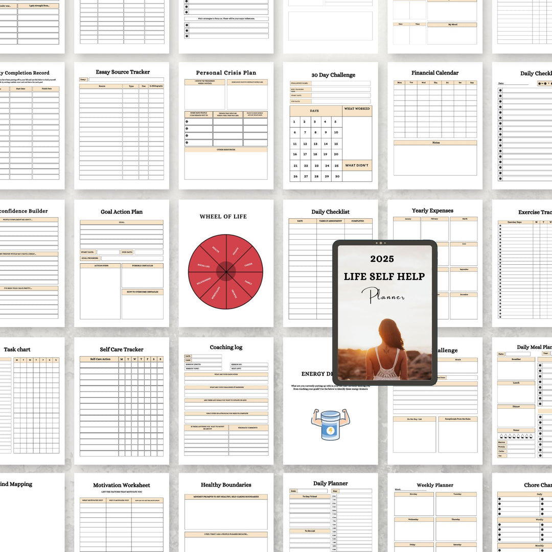 2025 SELF HELP PLANNER - creazives
