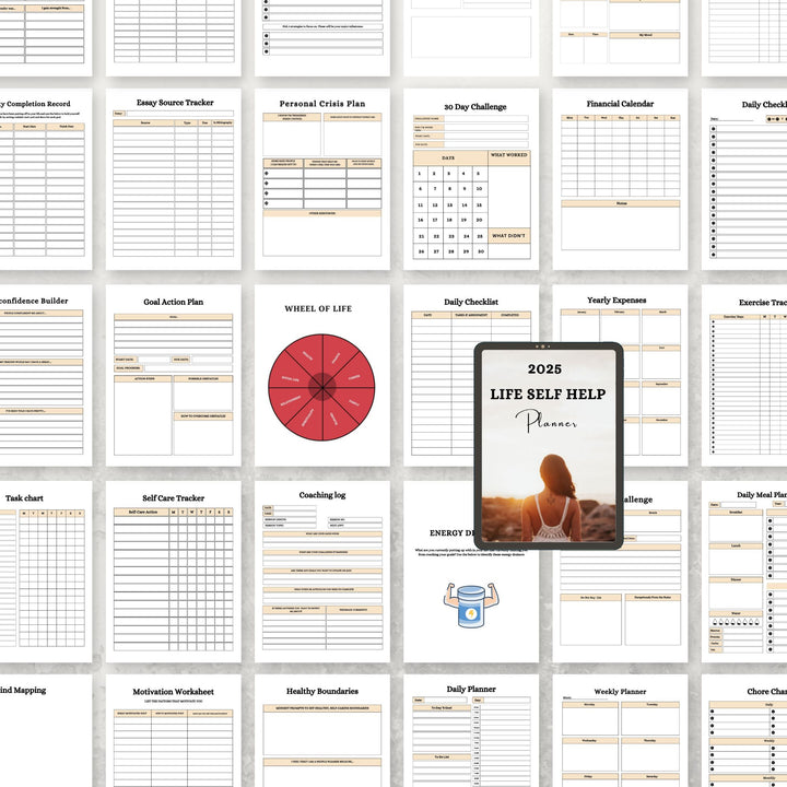 2025 SELF HELP PLANNER - creazives