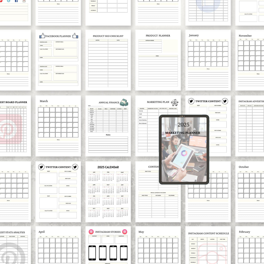 2025 MARKETING PLANNER - creazives