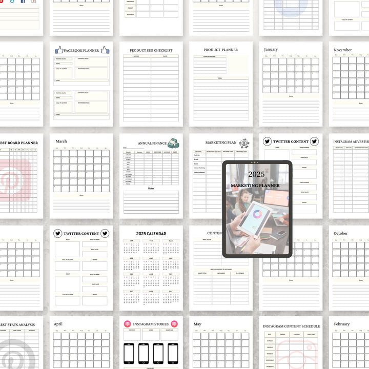 2025 MARKETING PLANNER - creazives
