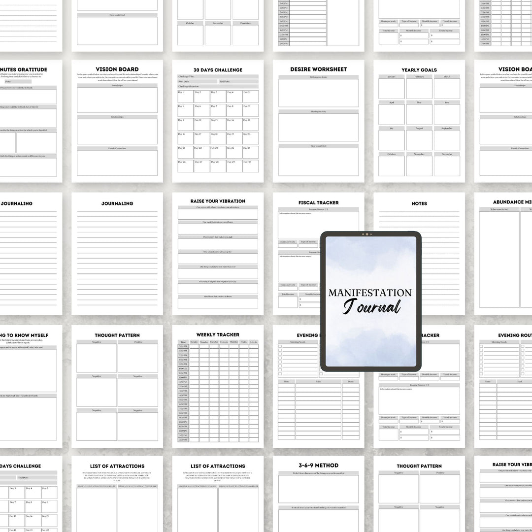 Manifestation Journal - creazives