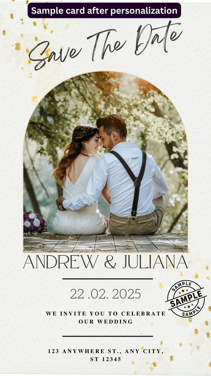 Save The Date Post - Image Personalized - creazives