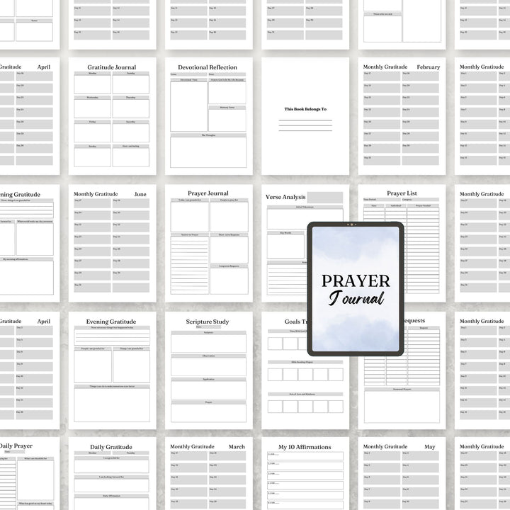 Prayer Journal Bundle - creazives