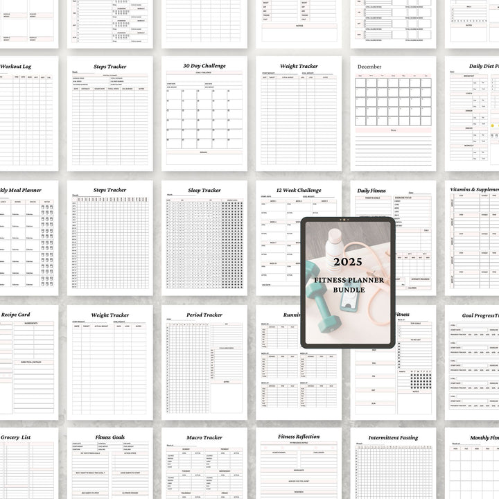 2025 FITNESS PLANNER - creazives