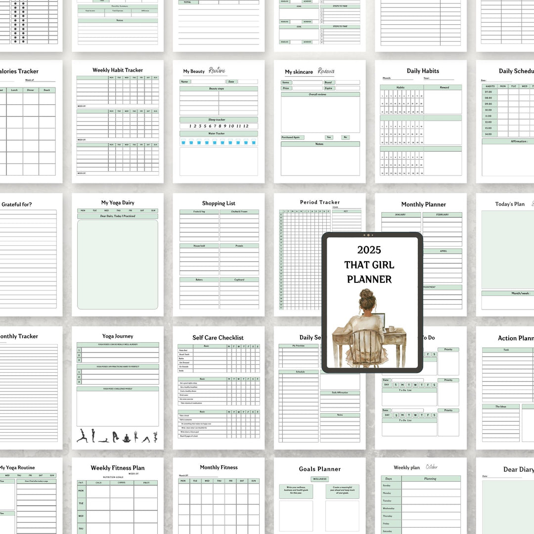 2025 THAT GIRL PLANNER - creazives