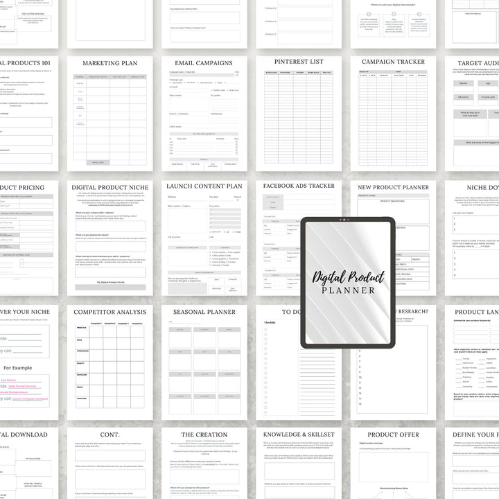 Digital Product Planner - creazives