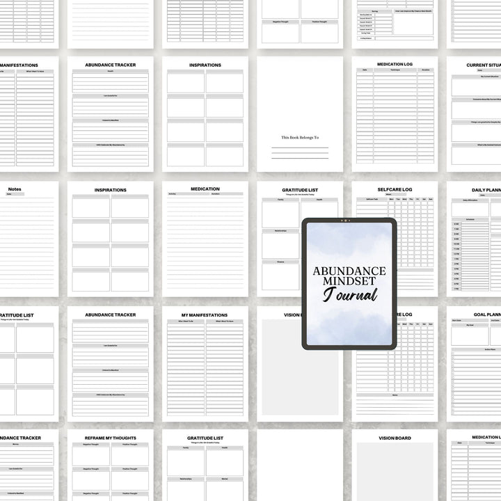 Abundance Mindset Journal - creazives