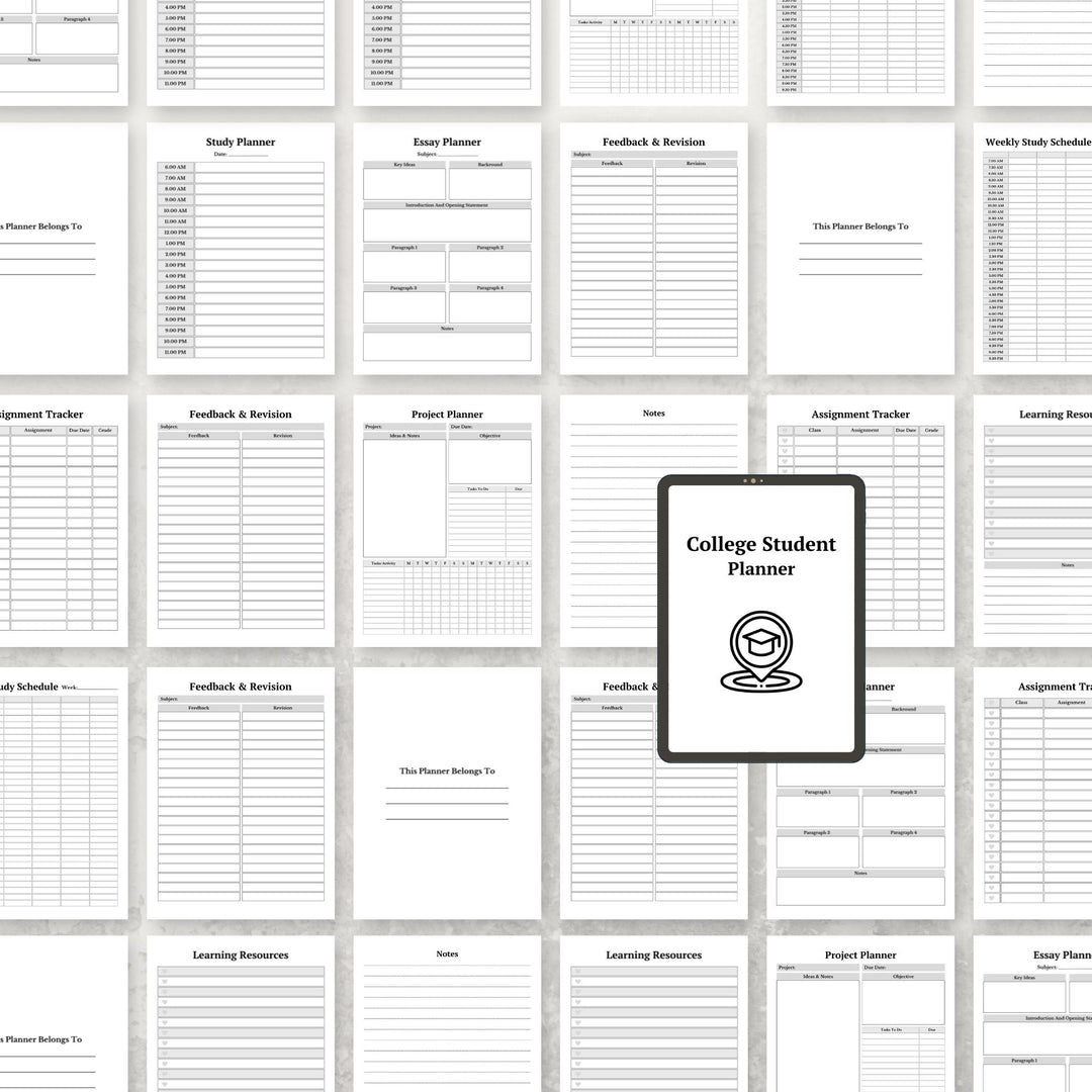 College Student Planner