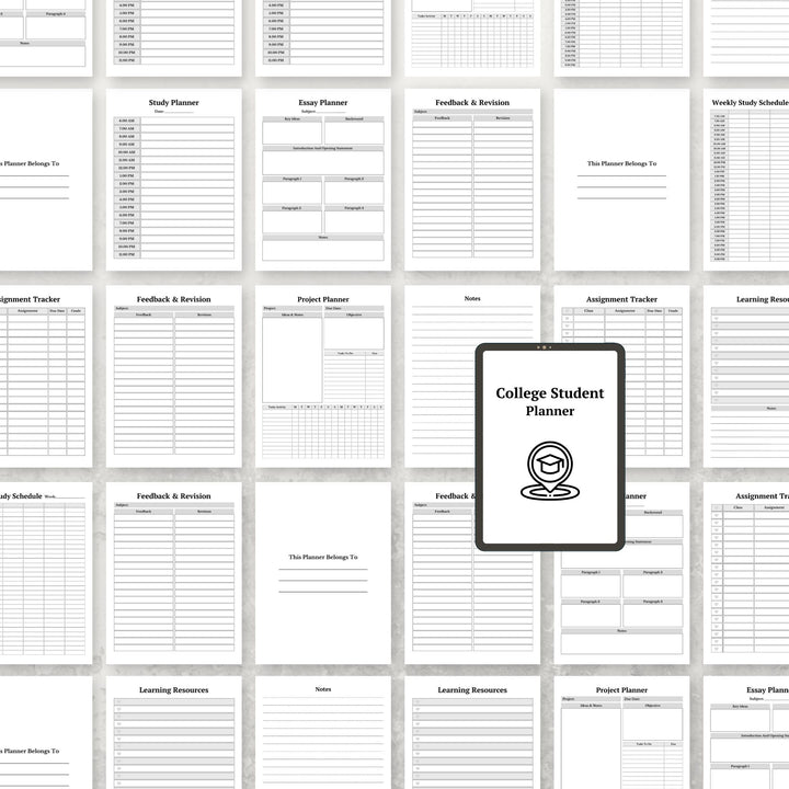 College Student Planner
