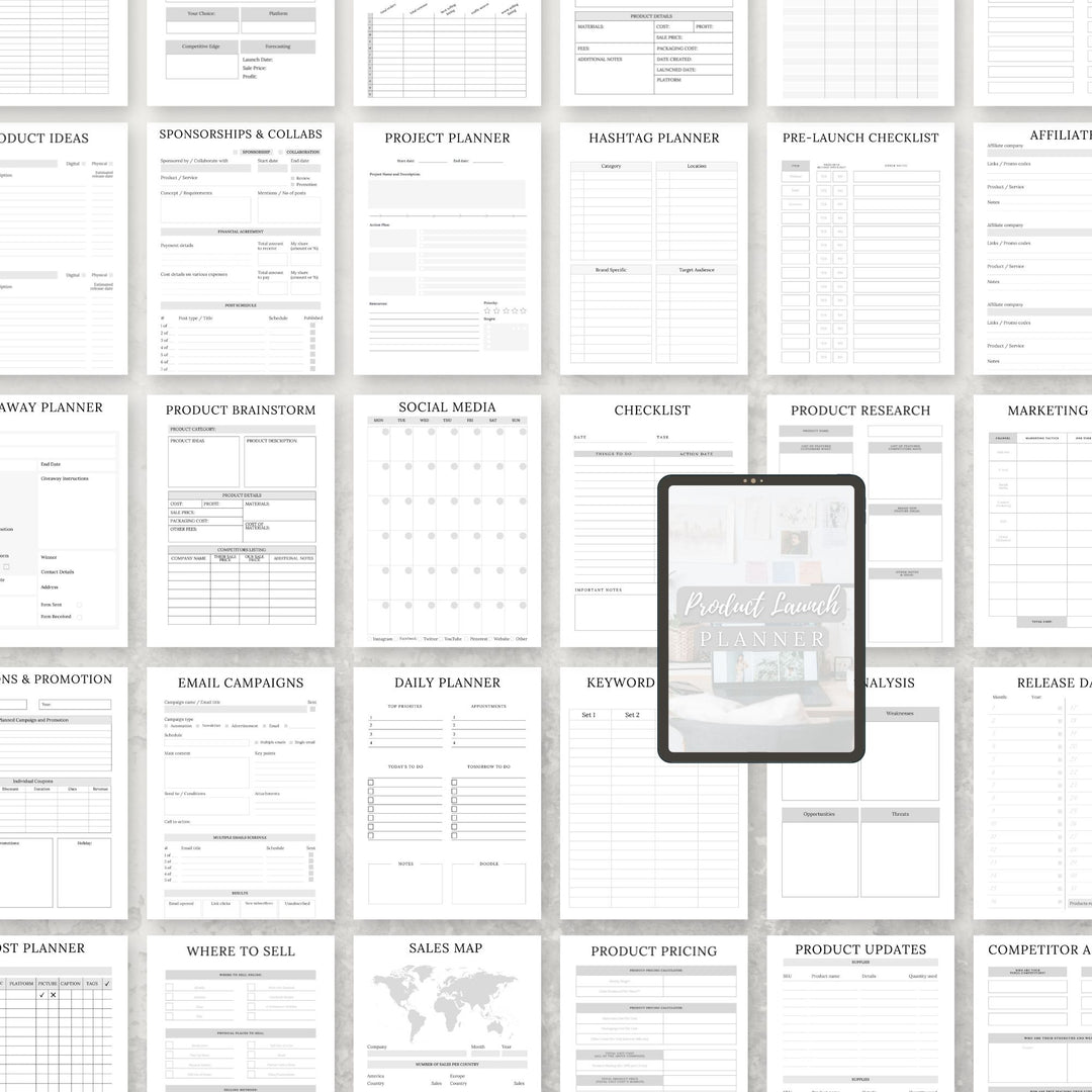 Product Launch Planner