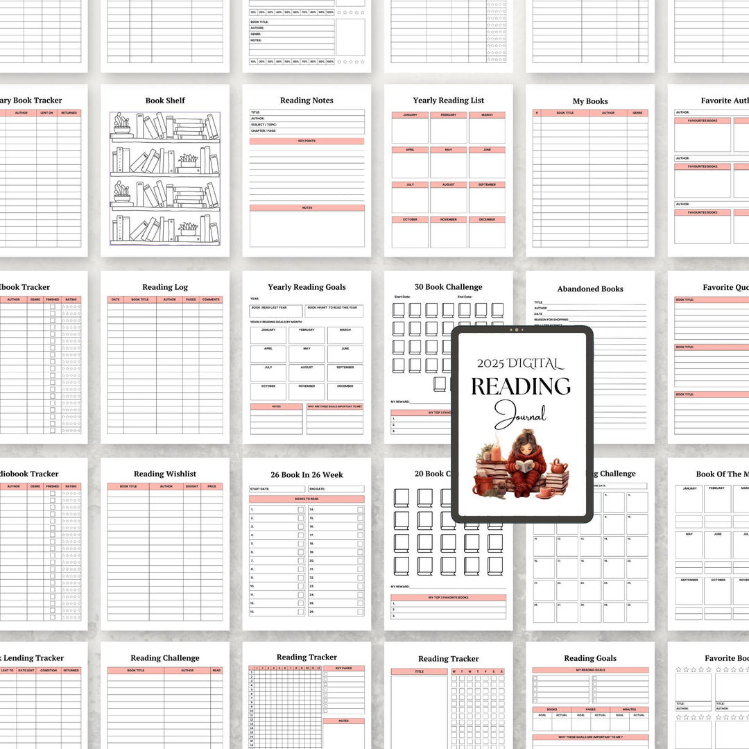 2025 DIGITAL READING JOURNAL - creazives