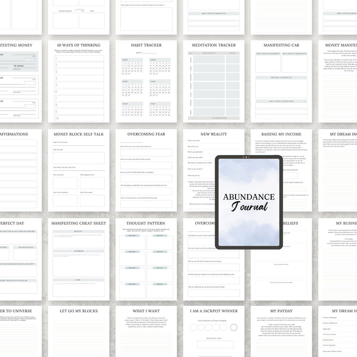 Abundance Journal - creazives