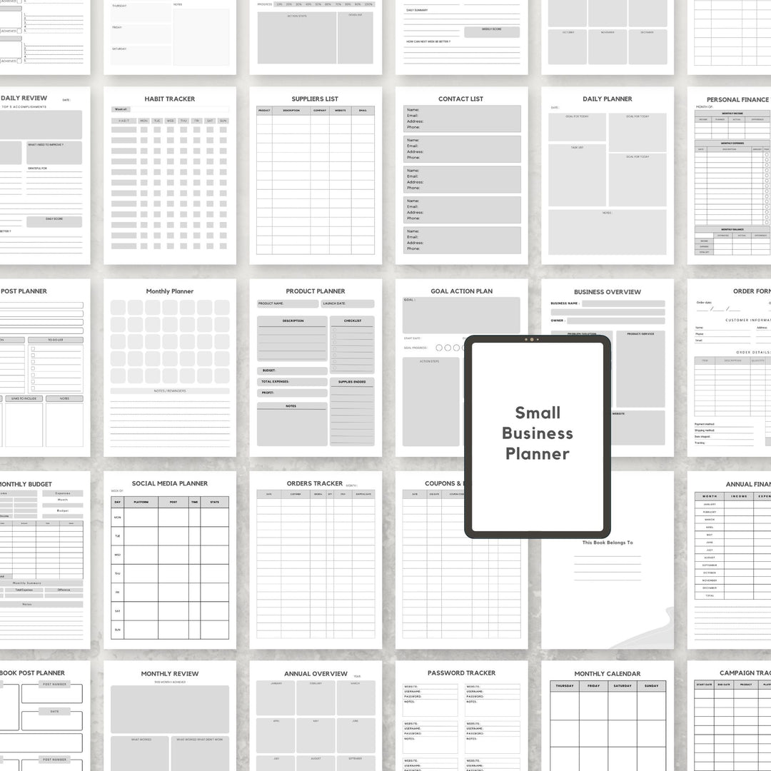 Small Business Planner